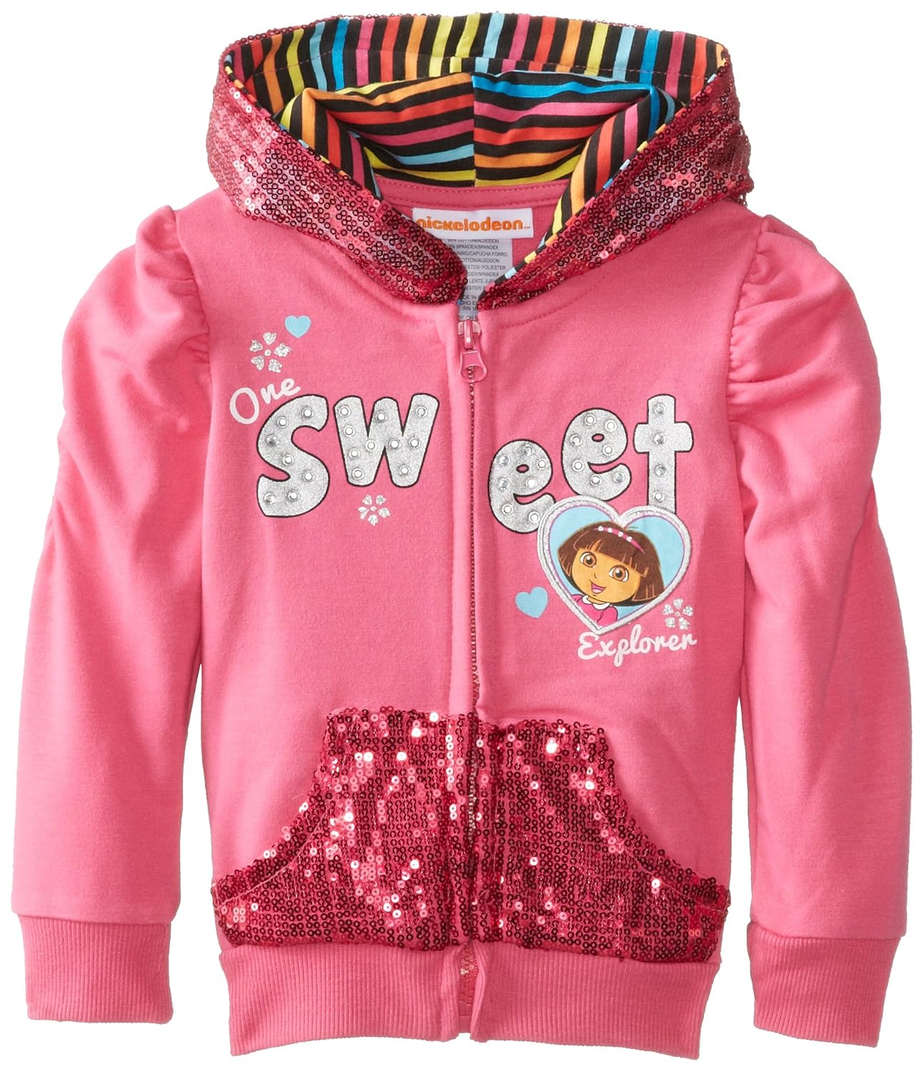 nickelodeon hoodie pink