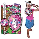 Animal Armouriez - Unicorn from Deluxebase. Fantasy Dress Up Set with Foam Sword and Shield, Safe Lightweight Costume Accessories for Kids Pretend Play Gifts and Party Favors.