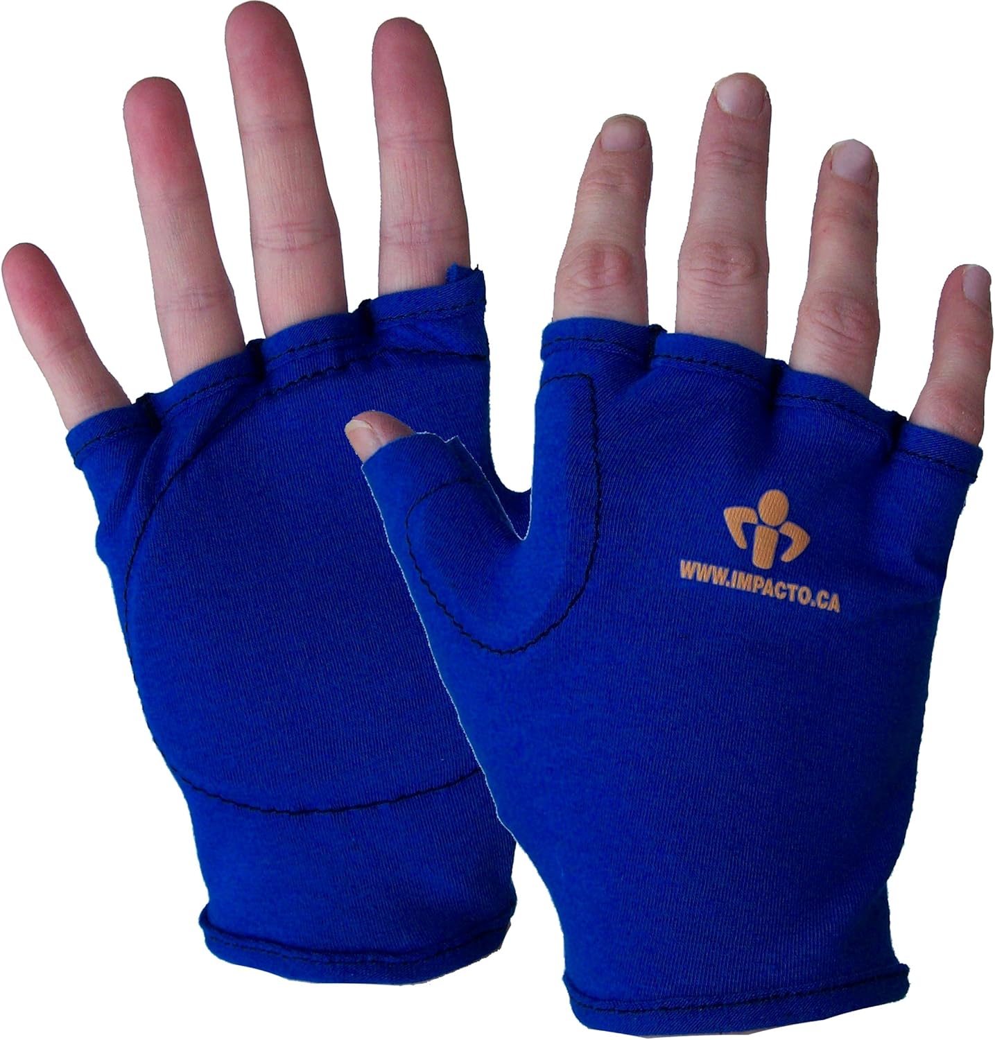 Impacto 50200120050 Anti-Impact Liner Glove, Blue - Work Gloves - 