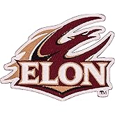 Desert Cactus Elon University Patch – Embroidered Iron On/Sew On Applique for Blazers, Jackets, Backpacks, Bags, Hats & Tactical Gear – Elon Phoenix (Patch - Design A)