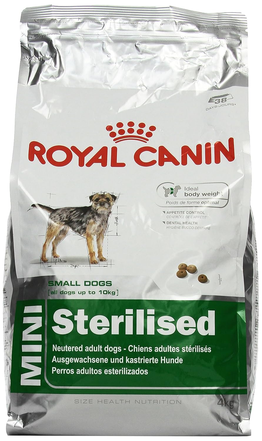 Royal Canin Dry Dog Food WeightControl for Small Neutered Dogs 4 kg