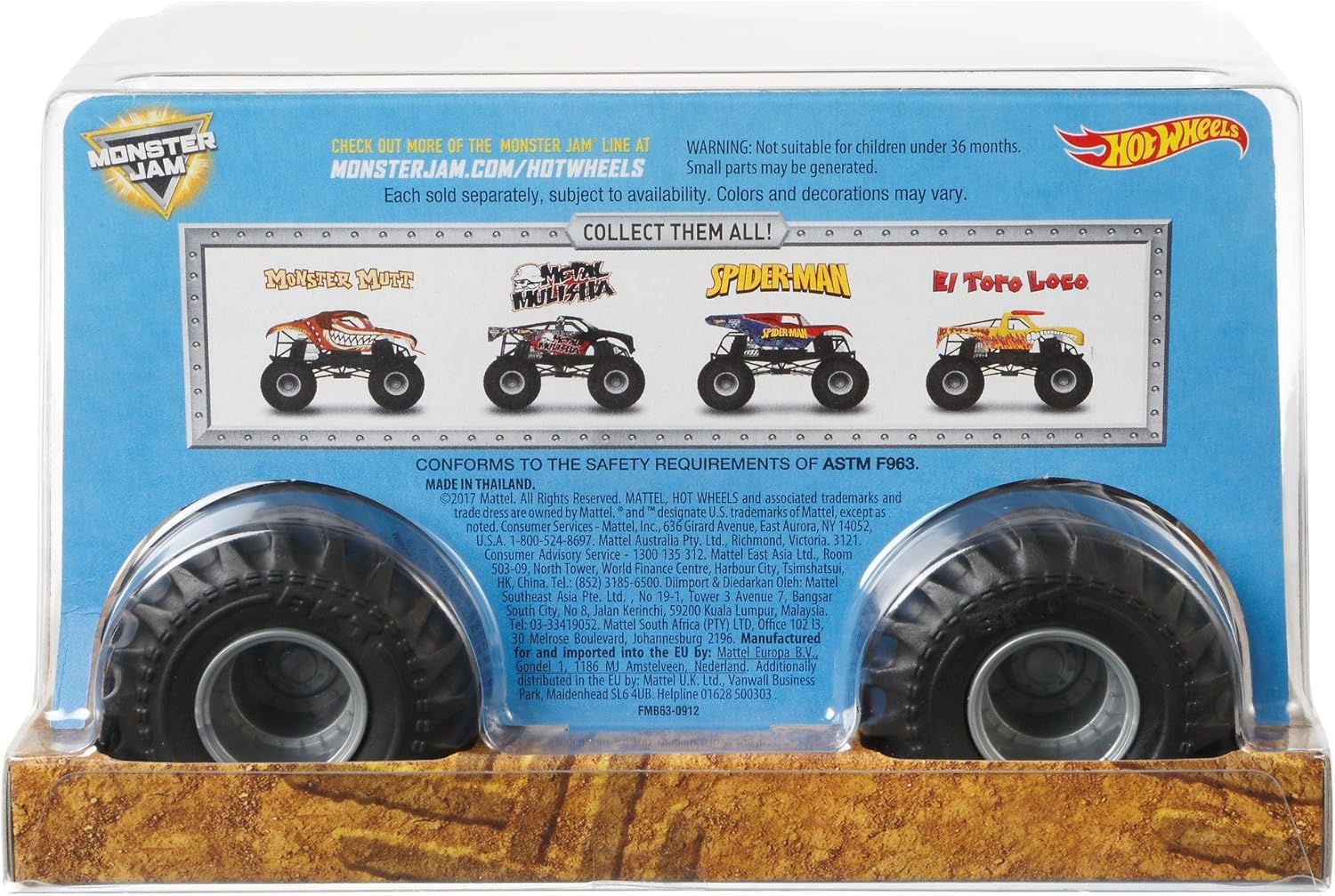 gold max d monster truck toy