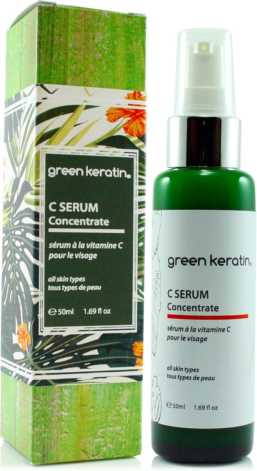 Green Keratin Vitamin C Serum Concentrate Vitamin C Serum For Your
