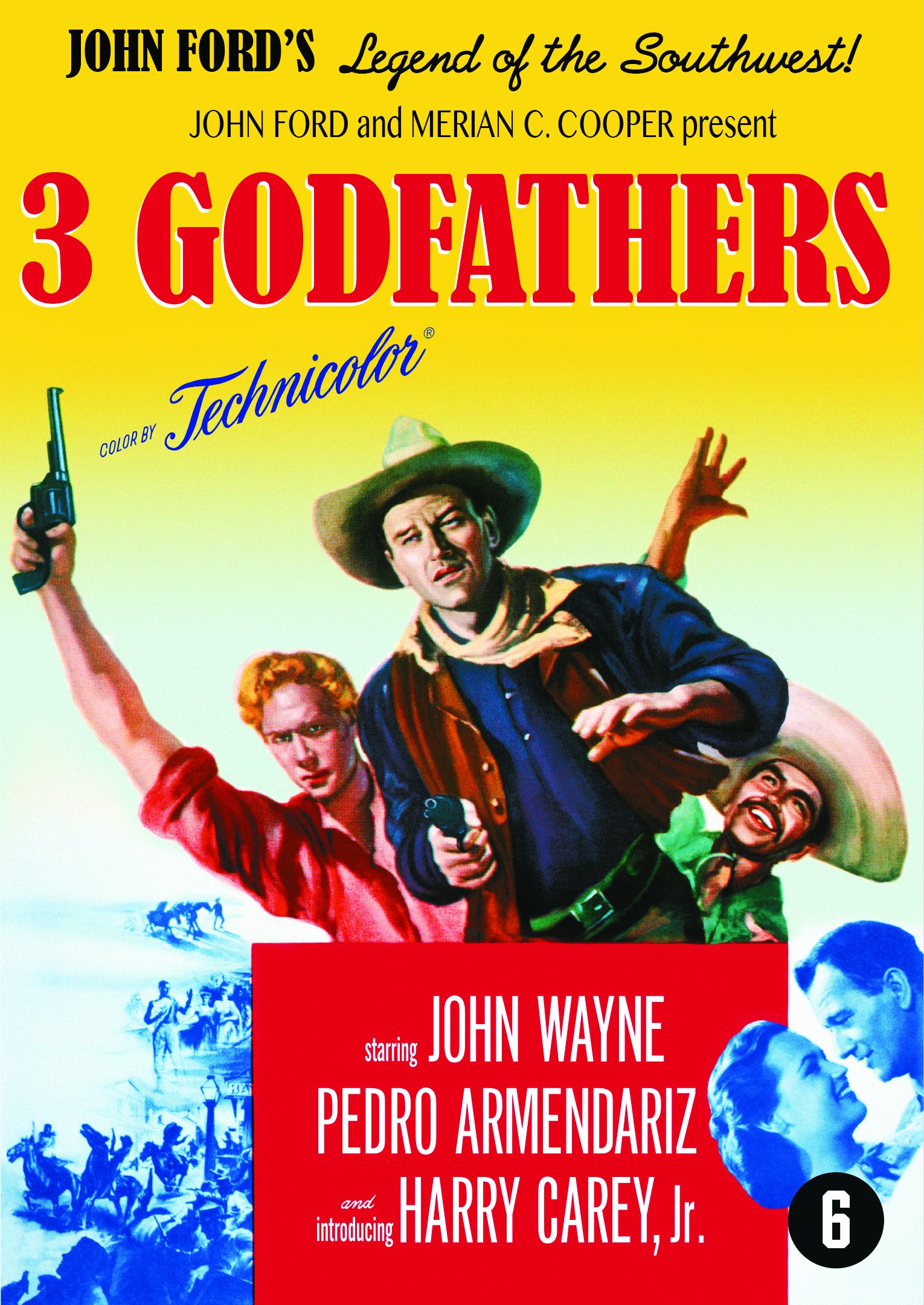 3 Godfathers [DVD] [1948]