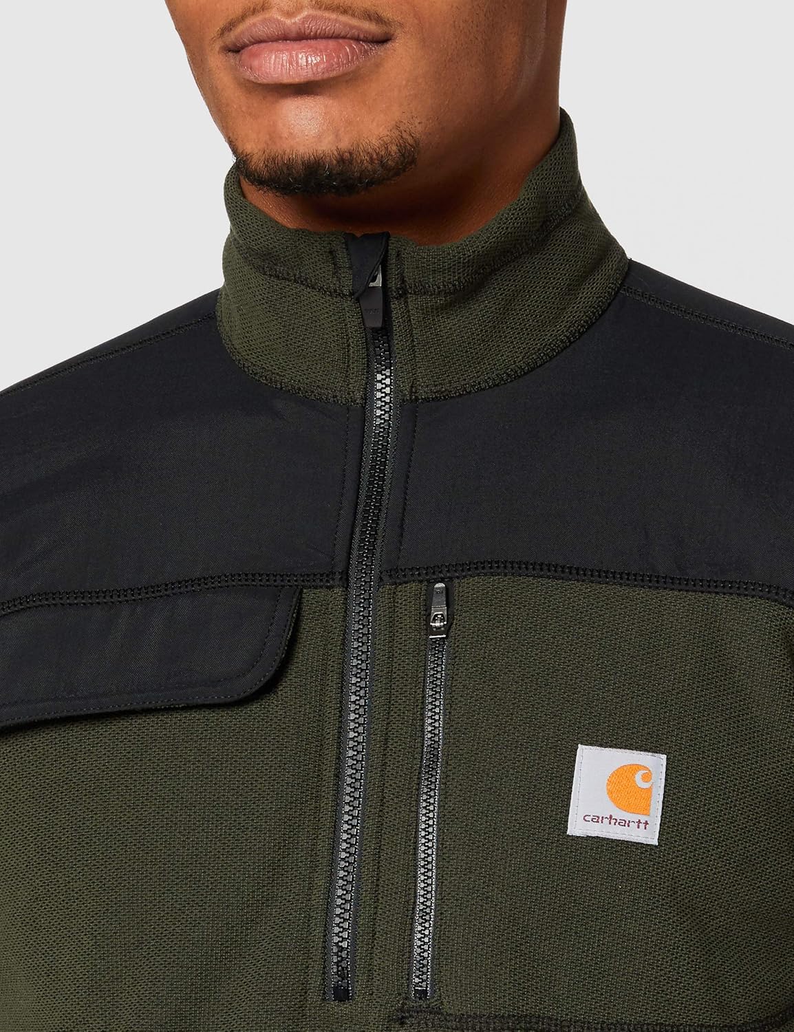 fallon half zip sweater fleece