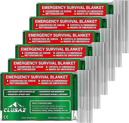 hiking emergency blanket
