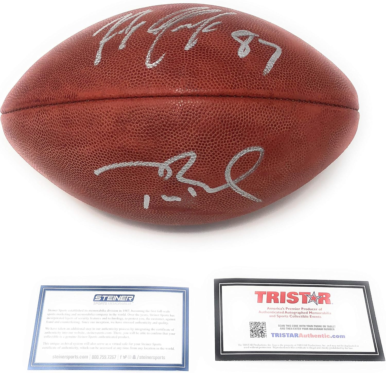 julian edelman autographed football