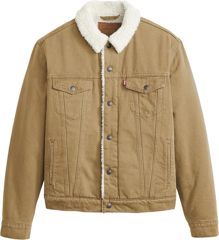 Type 3 Sherpa Trucker, Giacca Uomo, Ermellino, XL