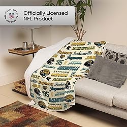 FOCO Jacksonville Jaguars NFL Retro Sherpa Fleece