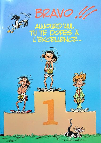 Gaston Lagaffe Glmg 5001 Carte Geante Felicitations Maxi Grand Format A3 Avec Enveloppe Illustree Bravo Champion Sport Medaille Coupe Succes Excellence Amazon Fr Fournitures De Bureau Gaston Lagaffe Glmg 5001 Carte Geante Felicitations Maxi Grand Format A3 Avec Enveloppe Illustree Bravo Champion Sport Medaille Coupe Succes Excellence Amazon Fr Fournitures De Bureau