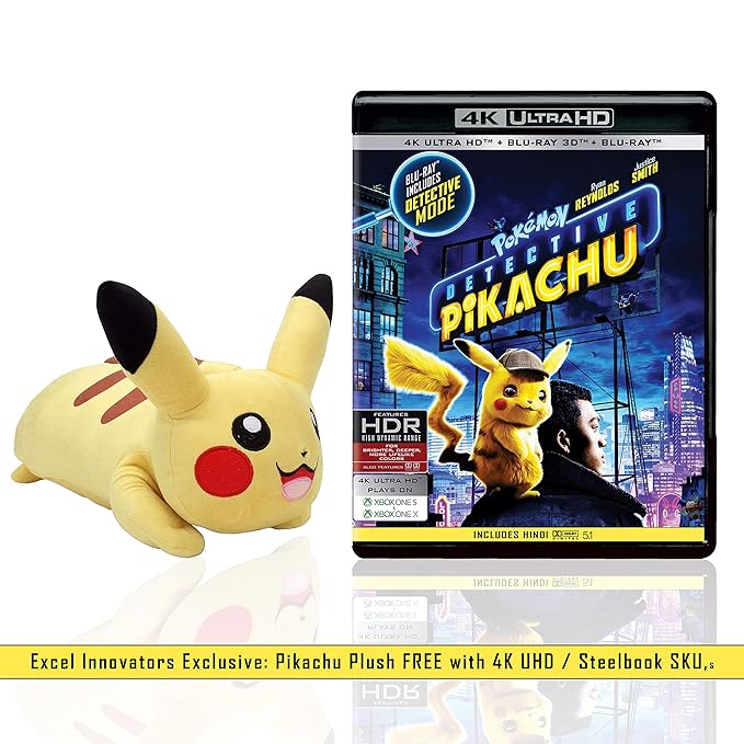Amazonin Buy Pokémon Detective Pikachu 4k Uhd Blu Ray