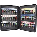 BARSKA CB12484 Key Lock 48 Position Adjustable Key Cabinet Lock Box Black