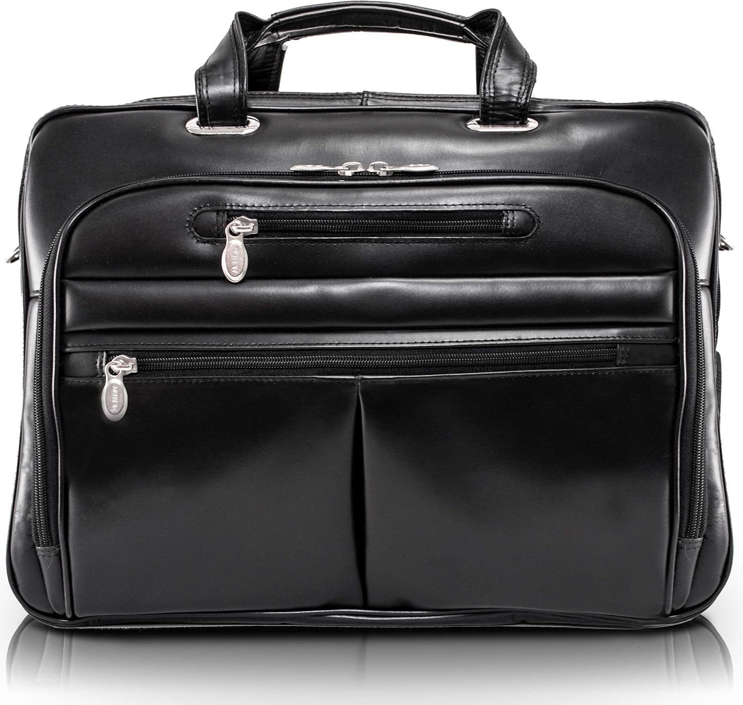 patent leather briefcase