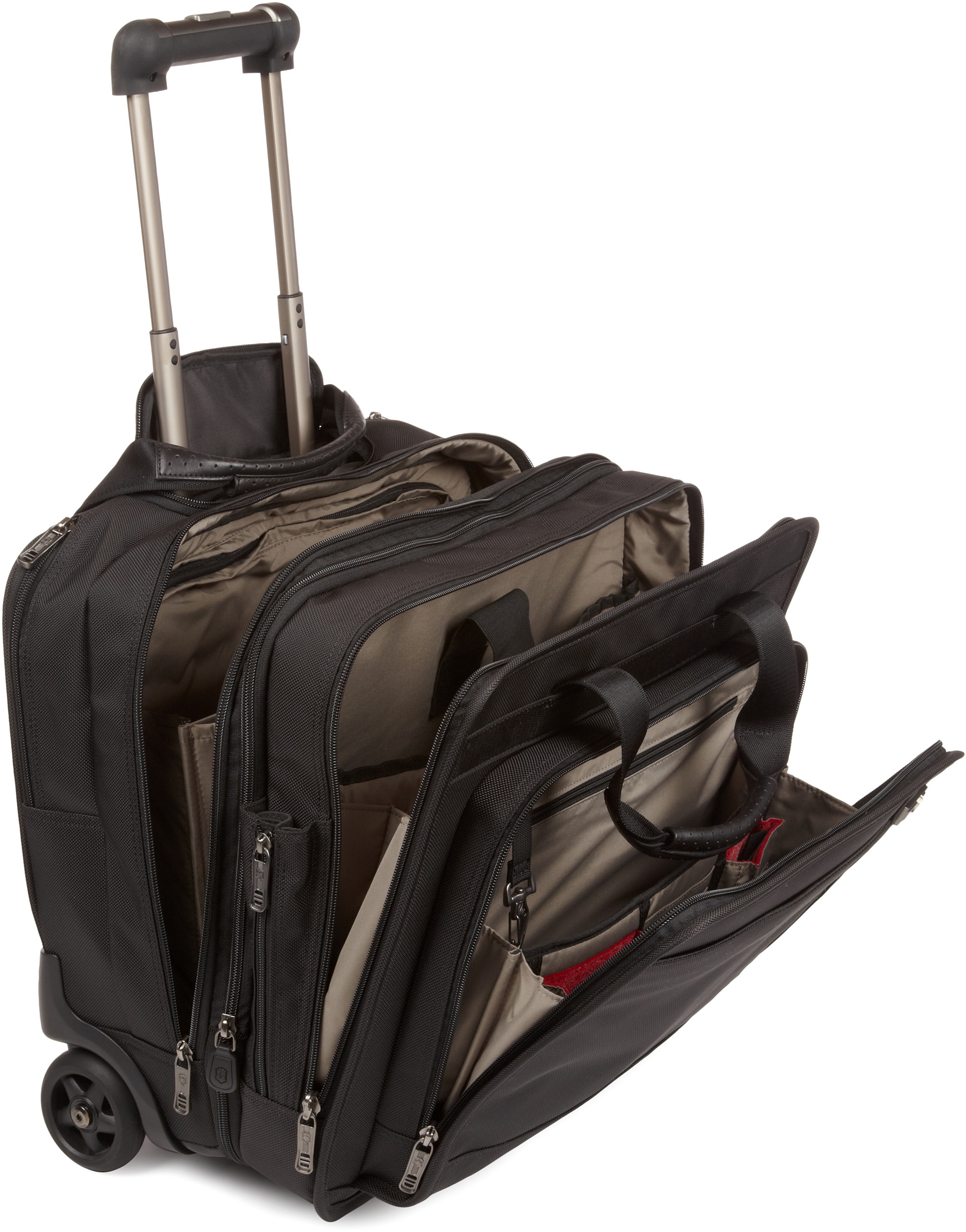 Victorinox Luggage Architecture 3.0 Rolling Trevi Laptop Brief, Black