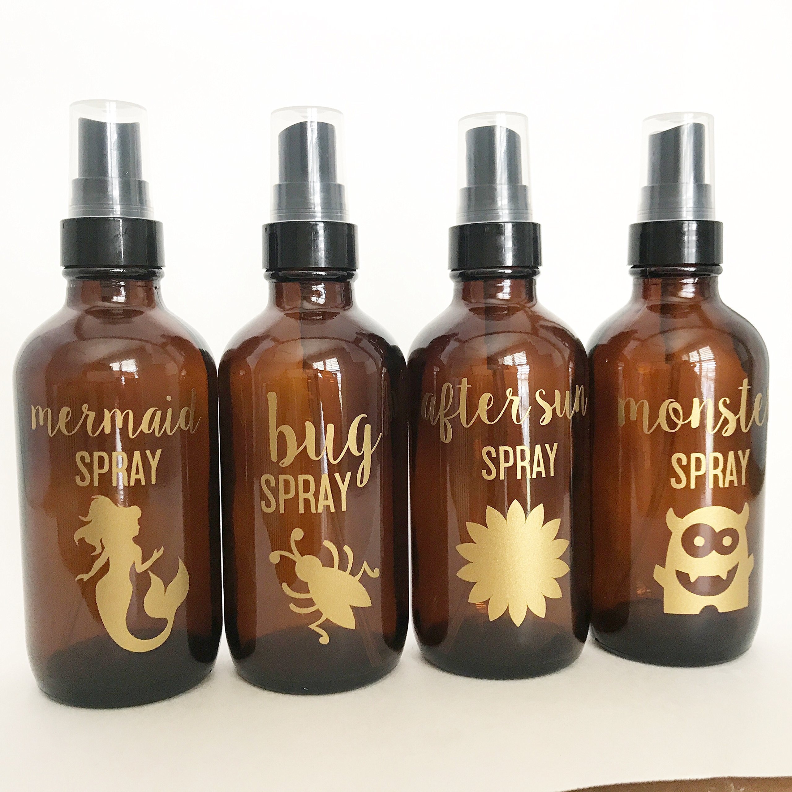 4oz bottle label size