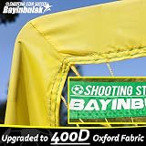 Pop-Up 3x2.2FT Football Goals Foldable Net with Carry Bag view 2