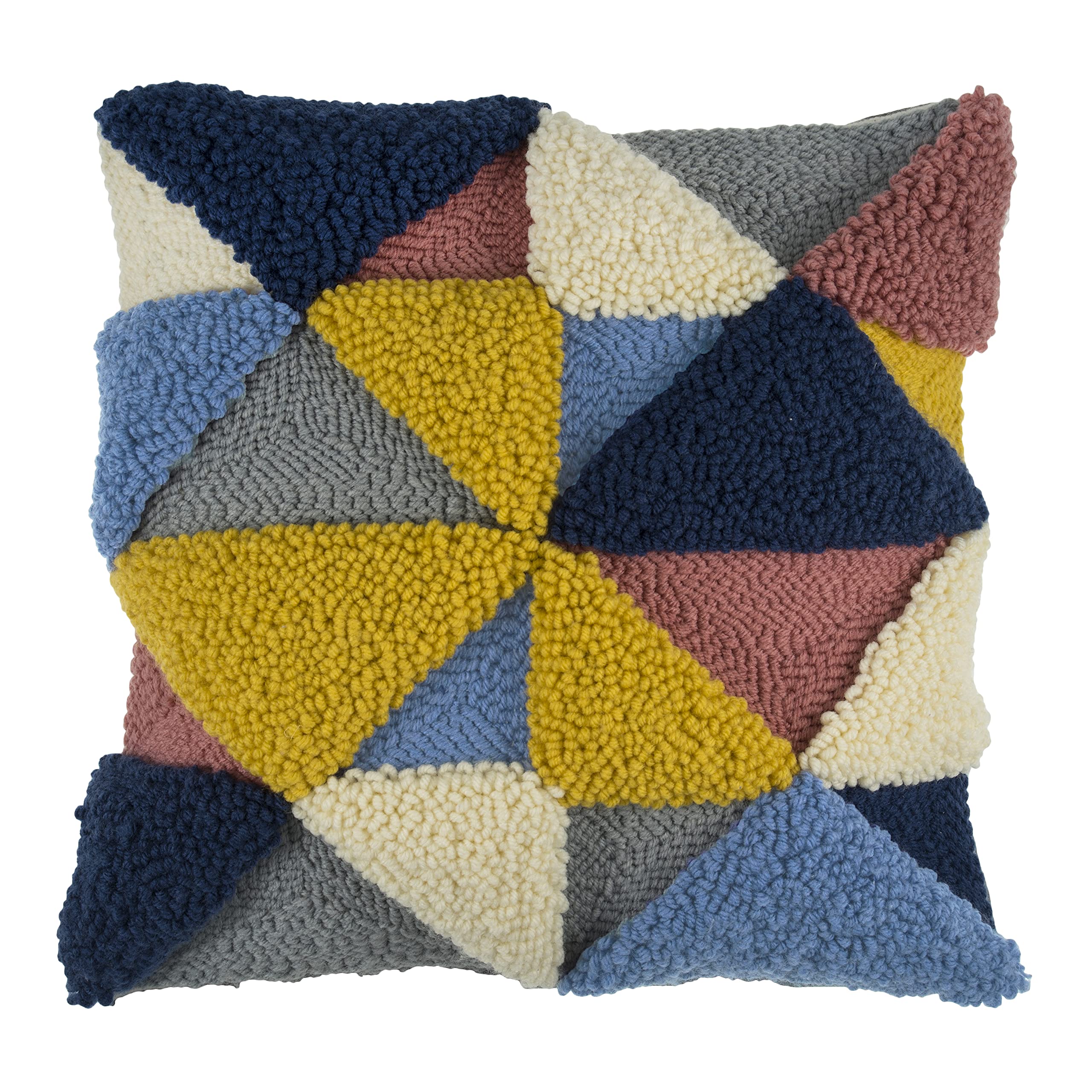 Trimits Punch Needle Cushion Kit, 36 x 36cm (14 x 14in), Geo