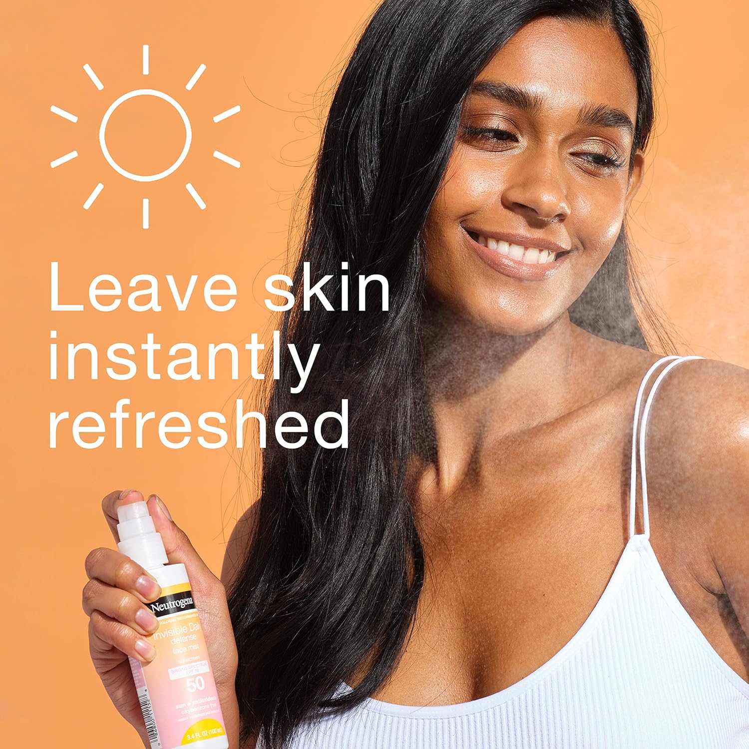 neutrogena invisible daily defense face mist spf 50