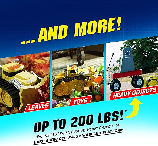 bulldozer toy that pushes 200 pounds