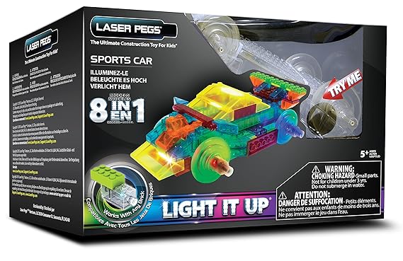 laser pegs sports car
