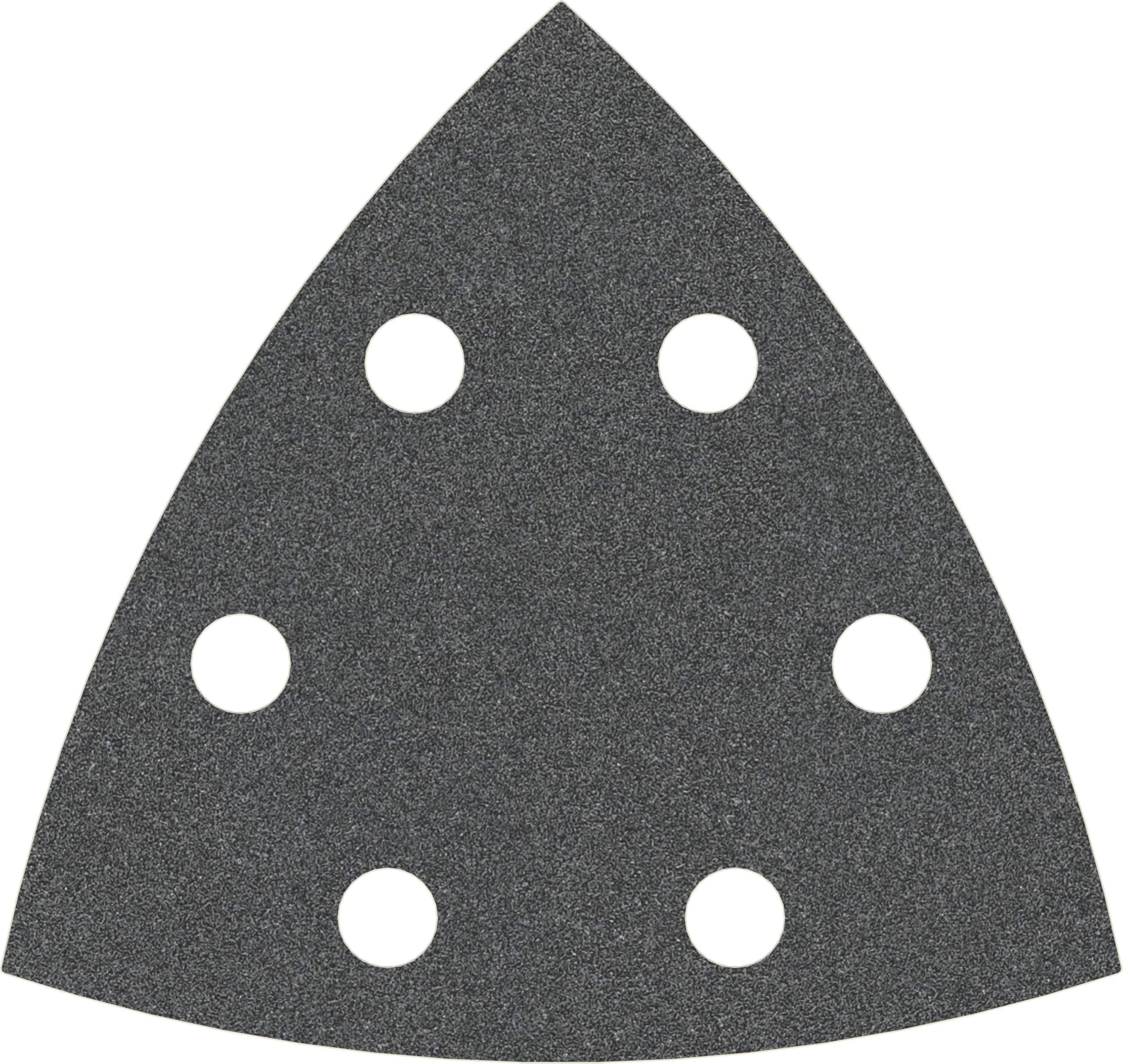 Bosch Accessories Sanding Sheets for Triangular Sanders and Multi-Cutters (Pack of 5, 93 mm, 120 Grit, F355)