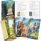 Wyspell Tarot Cards with Guidebook - Wild Reflections Unique Tarot Deck | 78-Card Modern Tarot Deck - Hand-Drawn Digital Artwork - Nature-Inspired Cards - Beautiful Tarot Cards for Beginners