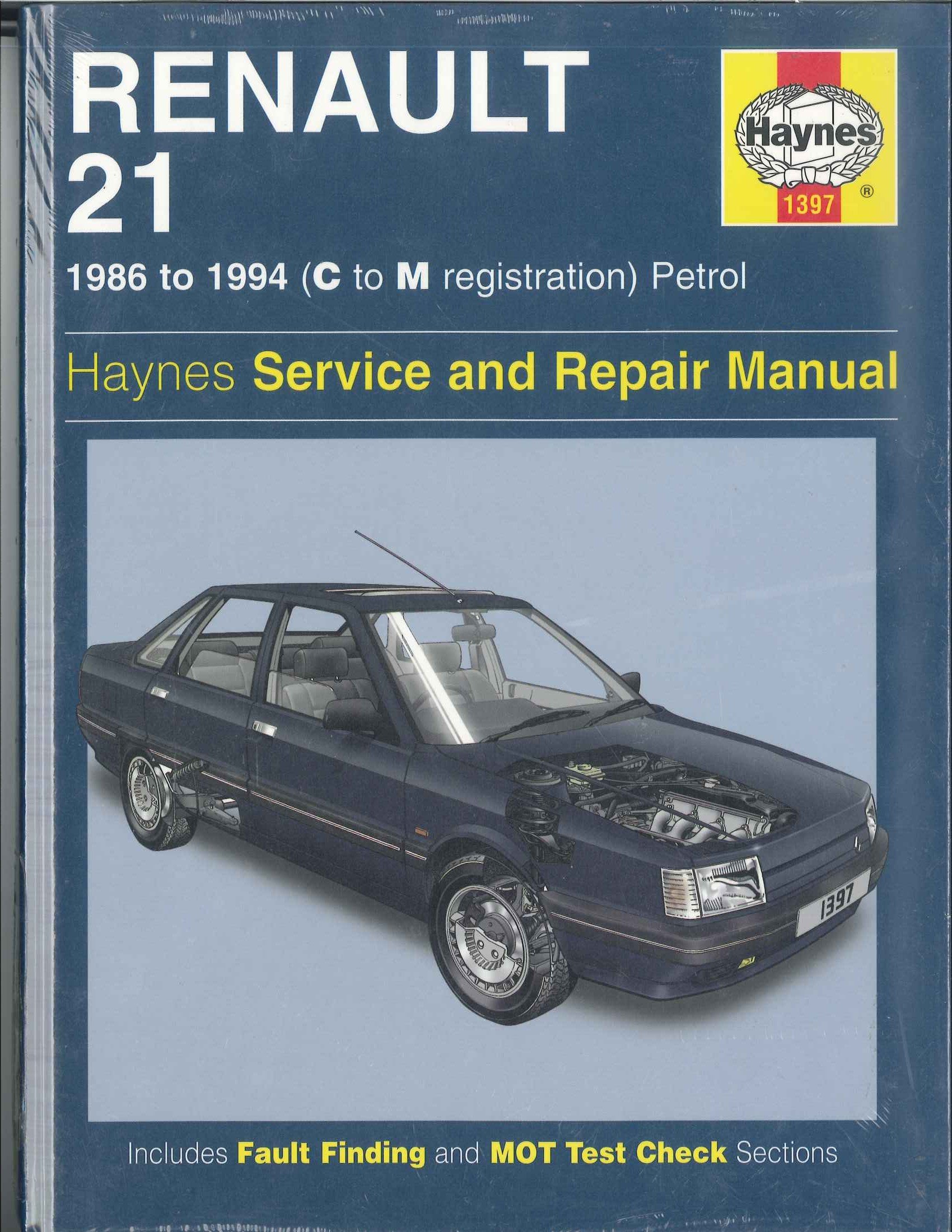 Renault 21 Owner's Workshop Manual Hardcover – June, 1989