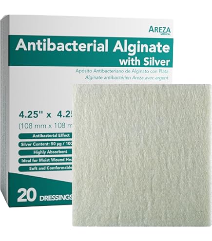 restore calcium alginate dressing silver Amazon.com: Hollister Restore Calcium Alginate Dressing - 4