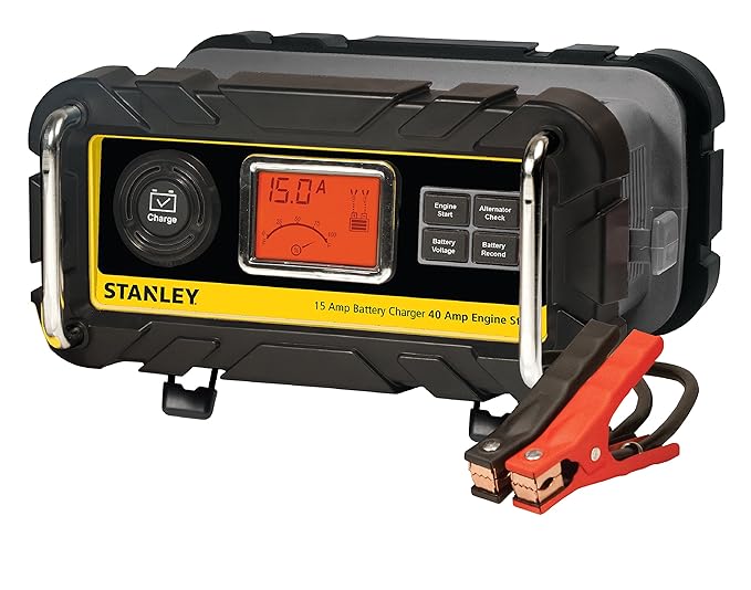 Amazon.com: STANLEY BC15BS Fully Automatic 15 Amp 12V Bench Battery