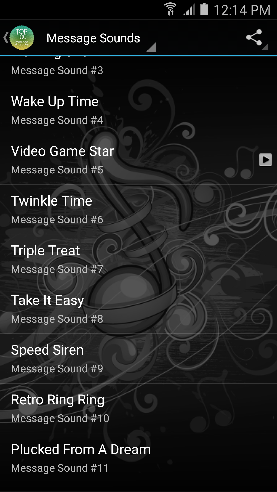 Best 100 Message Ringtones Appstore for Android