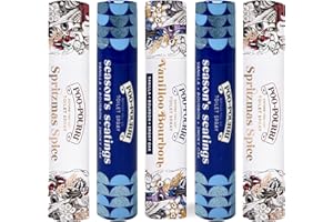 Poo-Pourri Before-You-Go Toilet Spray, Travel Size 10 mL Bottles Royal Flush, Cloud Berry, Sweet Violet, & Spritzmas Spice - 5 Pack