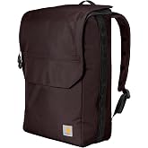 Carhartt 21L Top-Load Backpack Port | Durable Water Resistant Coated Canvas Base with 17" Laptop Sleeve