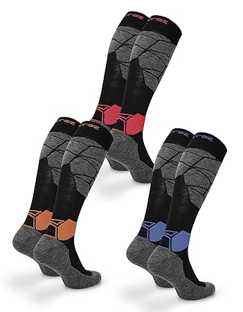 Davraz Pentagon Solid Skisocken 3 Paar