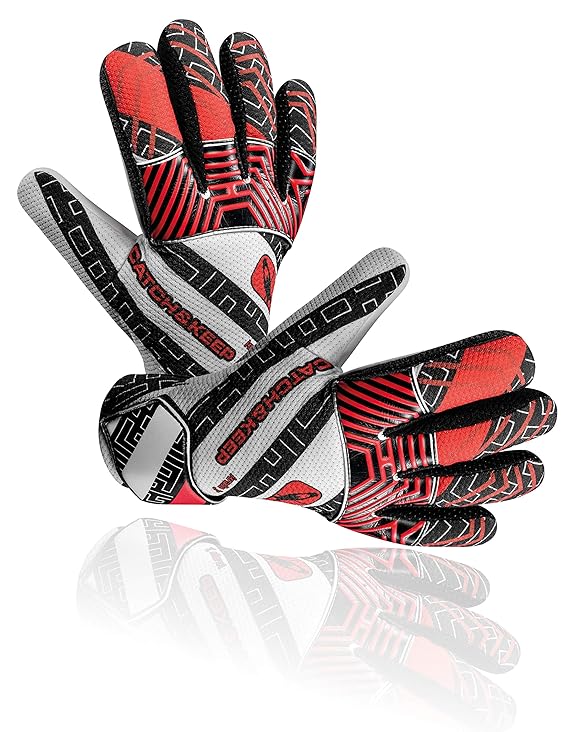 CATCH & KEEP Kralle Junior - Premium Tormannhandschuhe für Kinder - Torwarthandschuhe mit extra starkem Grip - mit hochwertig