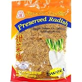 CHOPPED or MINCED SWEET Preserved Radish/Turnip (8 Ounces) Product of Thailand