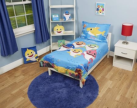 baby shark bedding set