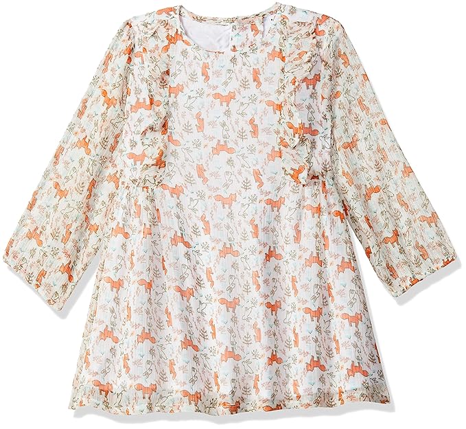 Baby Girls A-Line Cotton Knee-Long Dress