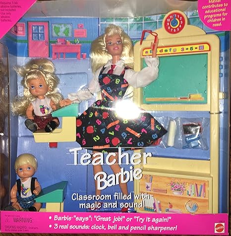 barbie profesora