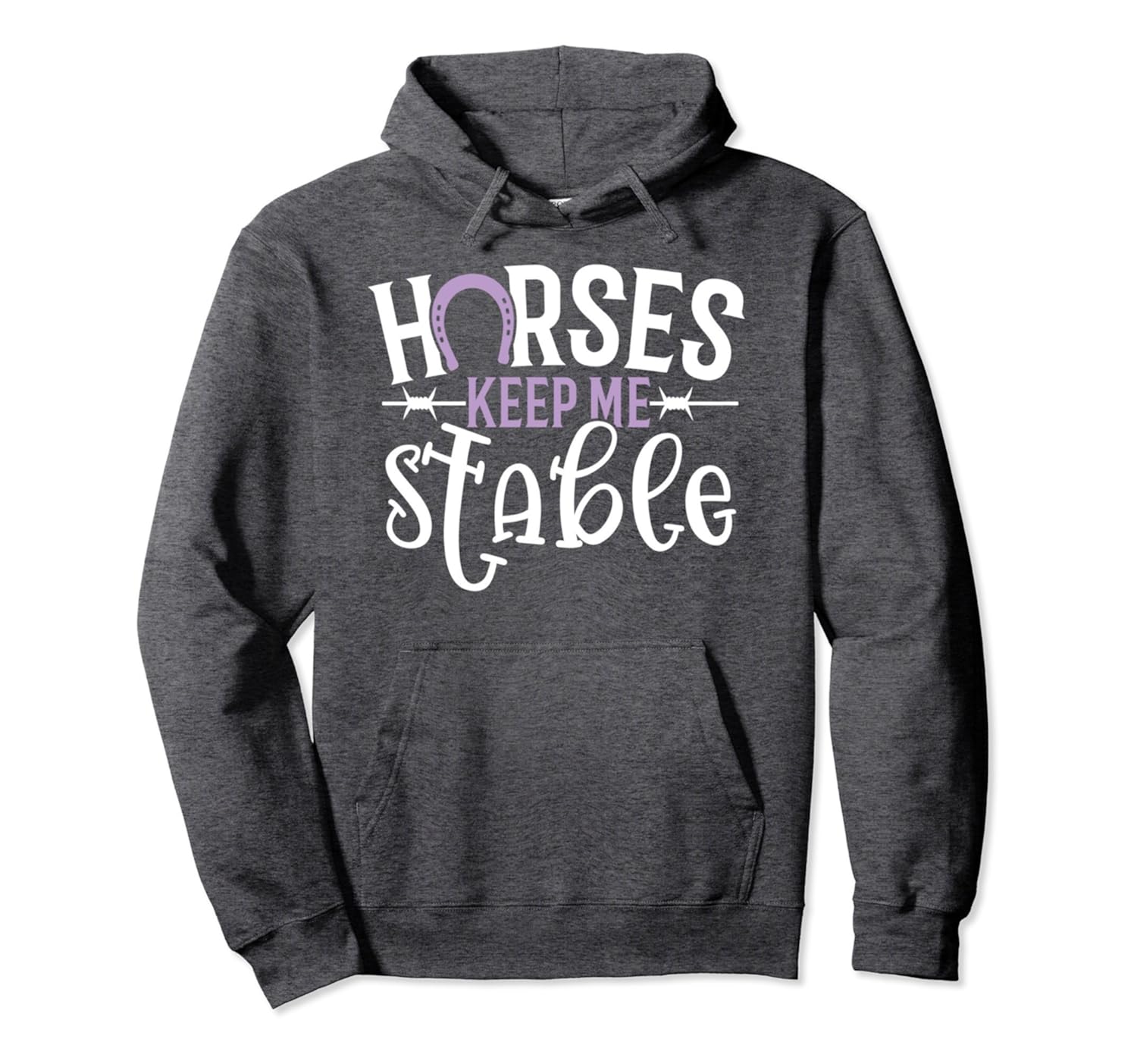 Funny Horse Hoodie for Women Horses Keep Me Stableln Lntee