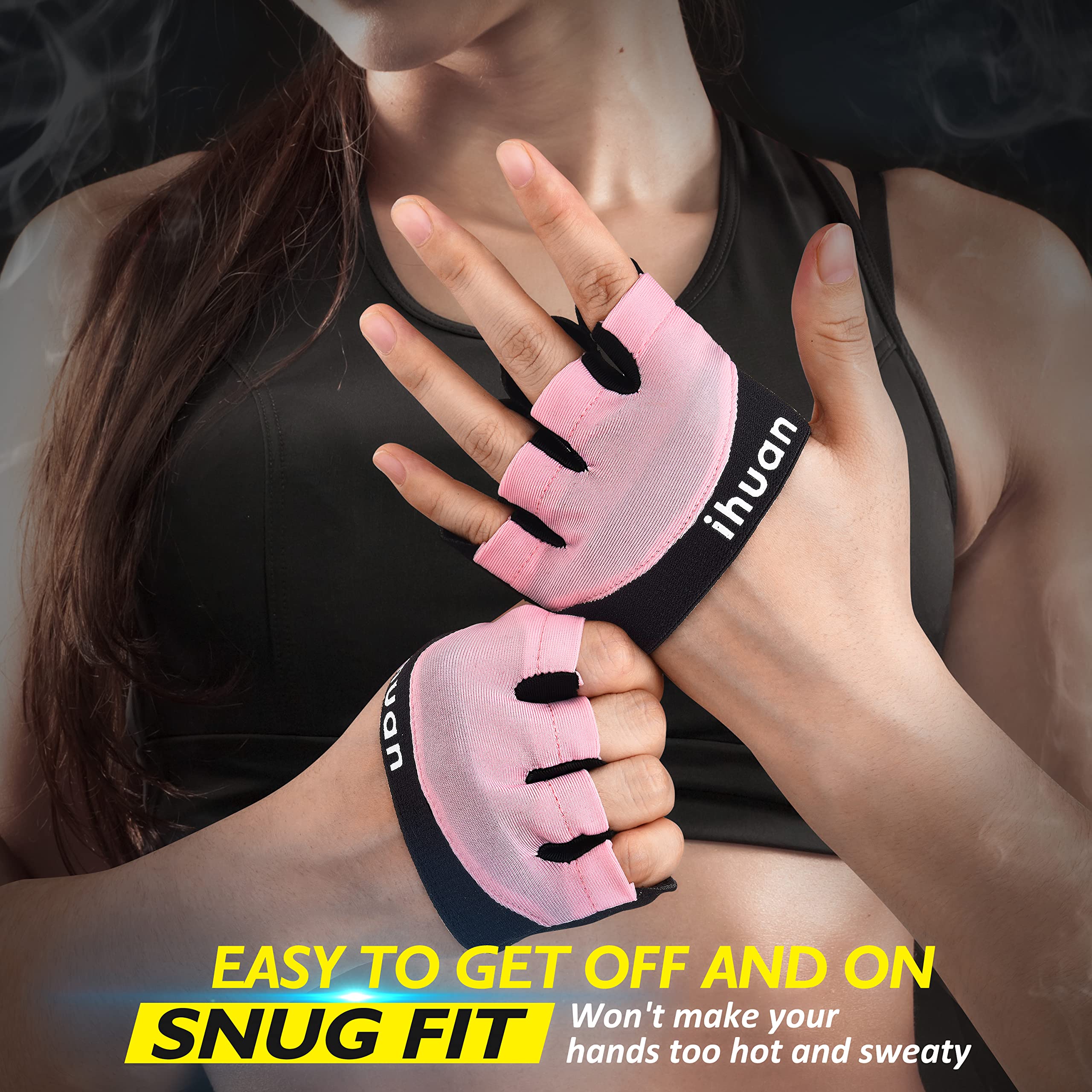 ihuan New Weight Lifting Gym Workout Gloves Men & Women