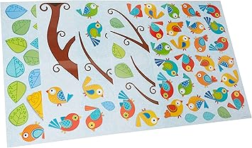 Amazon Com Carson Dellosa Boho Birds Bulletin Board Set 110202