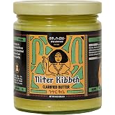Brundo Niter Kibbeh &mdash; Ethiopian Spiced Clarified Butter Ghee (8 oz) | Traditional Tsemi Cooking Butter with Authentic Ethiopian Herbs &amp; Spices | Rich &amp; Aromatic