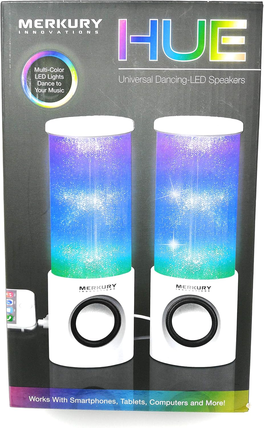 merkury polaris led wireless speaker