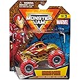 Monster Jam, Marvel Official Iron Man Monster Truck, Die-Cast Vehicle, 1:64 Scale, Super Hero Kids Toys for Boys Ages 3 and up