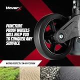 moverX Folding Hand Truck Aluminium 80kg Heavy Duty Telescopic Handle view 3