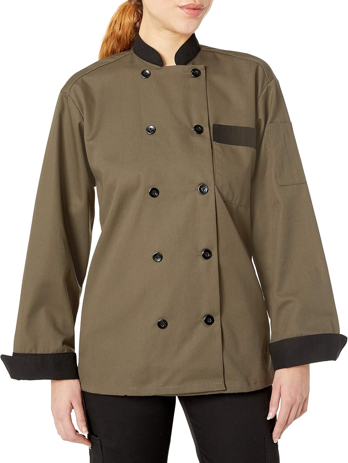 Uncommon Threads Unisex Newport Chef Coat: Clothing