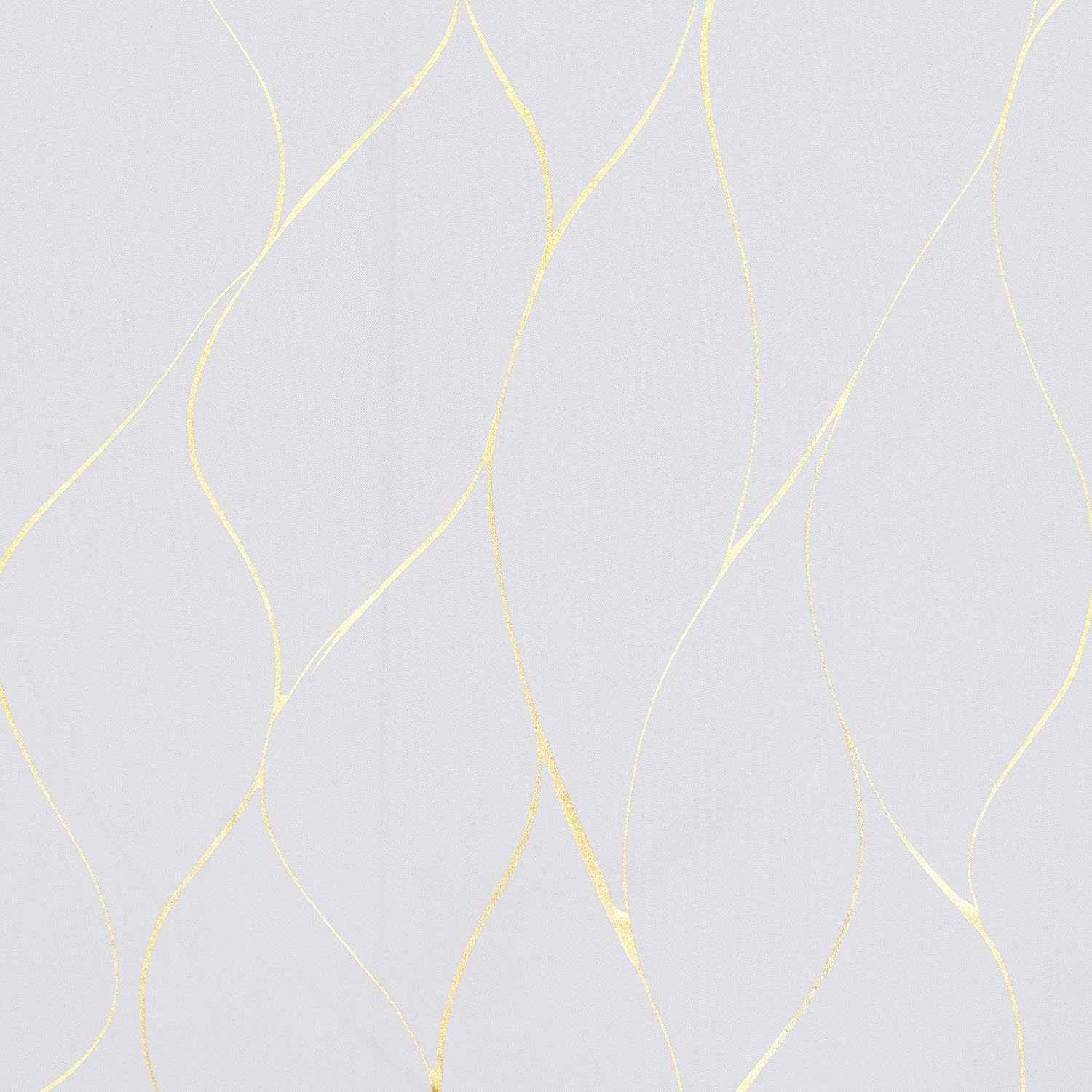 Deconovo Cortinas Opacas Diseño de Rayas Bronceadas para habitación con