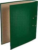 Esselte A4 Lever Arch Files Green 3 File Folders 624293 75 mm back view 2