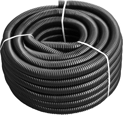 E-BEST-OFFER 25mm Pond Hose 5m Reinforced Flexible Tubing for Pumps Filters