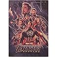 Vintage Marvel Superhero Avengers Endgame Poster 20 x14 Inch Ready to Frame Retro Kraft Paper Marvel Posters For Walls Old St